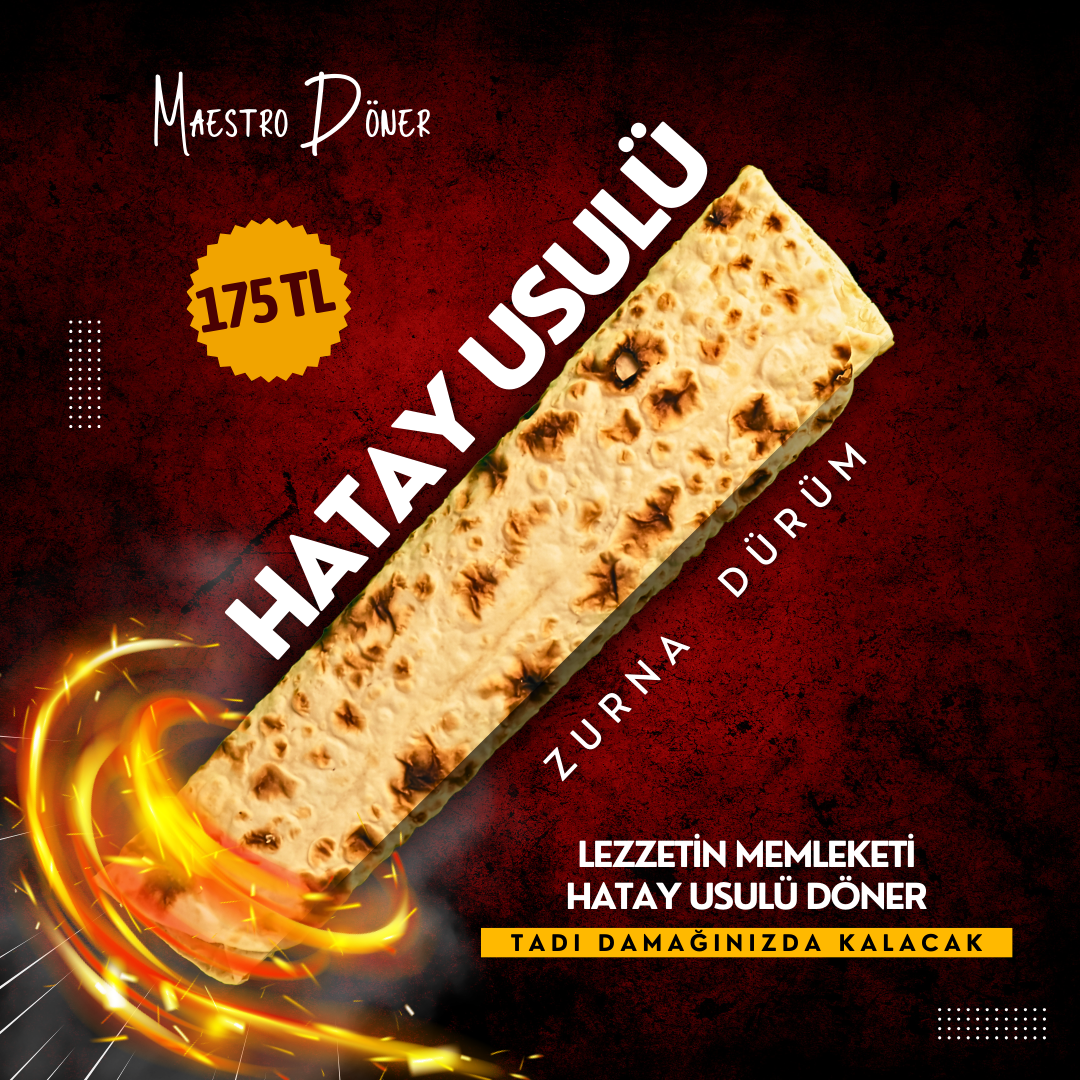 Hatay Usulü Zurna Dürüm