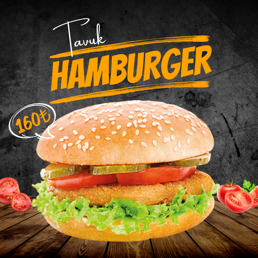 Tavuklu Hamburger