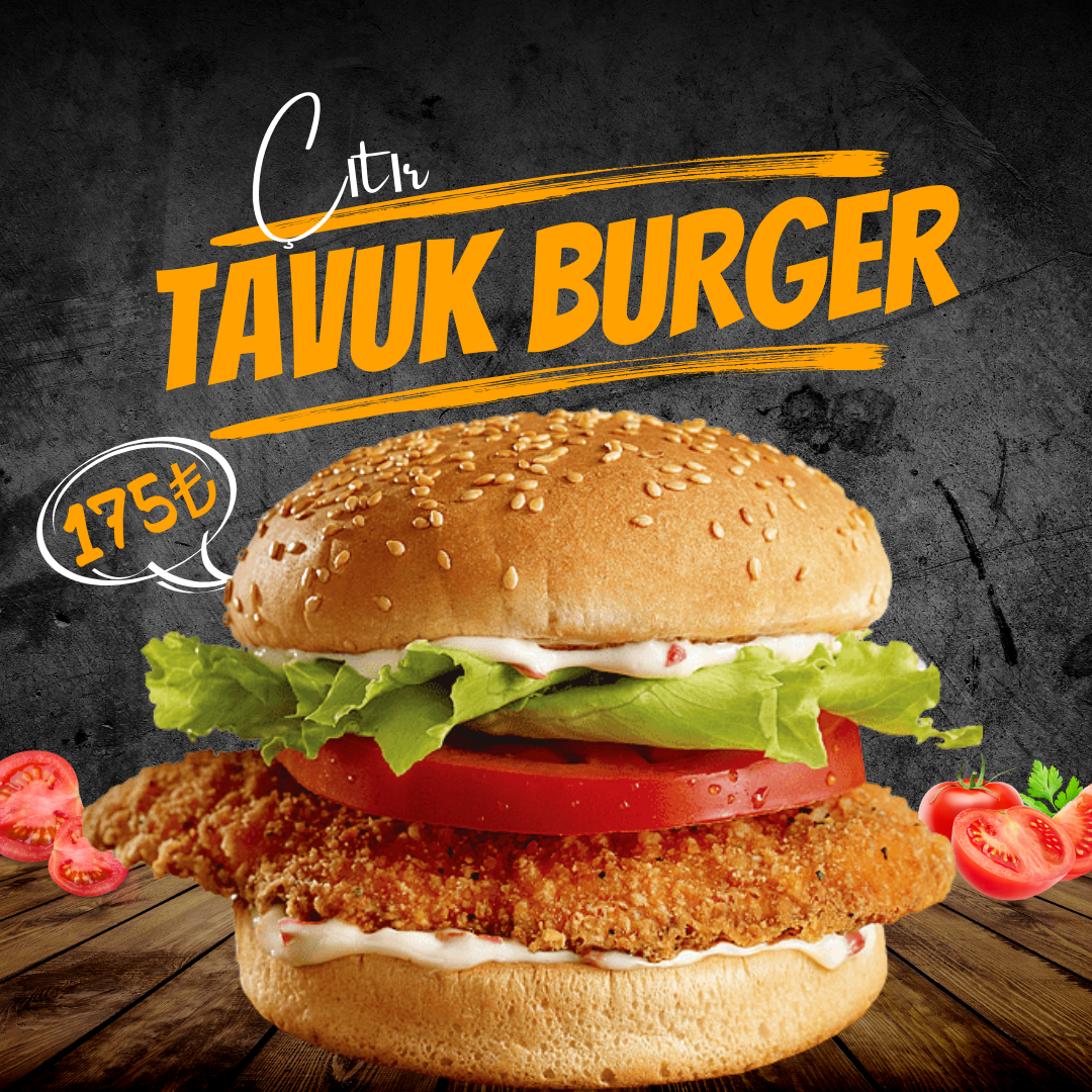 Çıtır Tavuk Burger