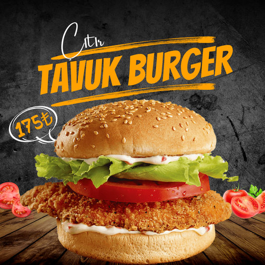 Çıtır Tavuk Burger